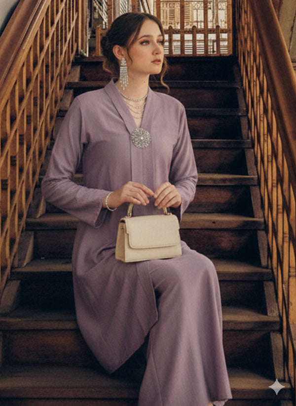 BAJU KEBAYA ADENA (DUSTY LILAC)